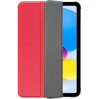 Cazy tablet Hoes geschikt voor iPad 11 (2025) 11 inch / 10e generatie (2022) 10.9 inch - TriFold Bookcase - Rood