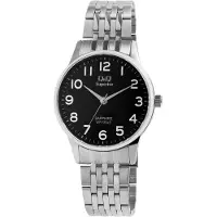 Q&Q Raptor dames hanger Oscar roestvrijstalen band, chronograaf, rechthoekig, stopfunctie