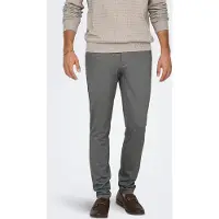 Only & Sons Broek 'ONSMark' grijs gemêleerd
