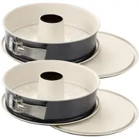 Dr. Oetker Set van 2 Bakvormen voor taart en savarin met dubbele bodem 28 cm Dr.Oetker Back Trend