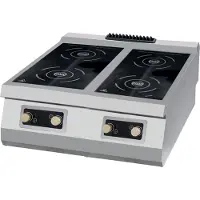 Maxima Premium Kookplaat - 4 Pitten - Inductie - Dubbel - 90 cm Diep - Elektrisch