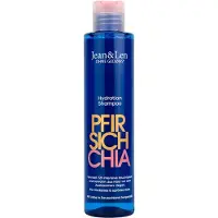 Jean & Len Shampoo met Perzik & Chiazaad 300 ml - vegan, zonder siliconen, zonder parabenen, dierproefvrij, voor droog of beschadigd haar