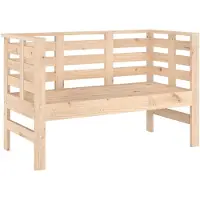 vidaXL Tuinbank, 111,5 x 53 x 71 cm, massief hout, grenenhout