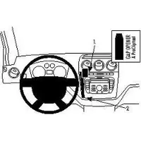 Brodit ProClip houder geschikt voor Ford Transit Connect / Tourneo Connect 2010-2013 Center mount