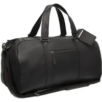 The Chesterfield Brand Rivaro Weekendtas - 40 liter - met afneembare schouderriem - 28x53x27 cm - zwart
