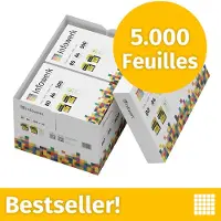 Infowerk NIEUW: Printerpapier Kopieerpapier 5000 Vel 10 x 500 A4 Premium Extra Wit CIE 160 Testwinnaar PEFC-gecertificeerd