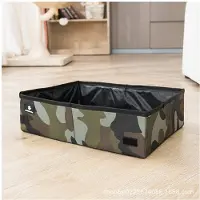INF Opvouwbare kattenbak Camouflage L