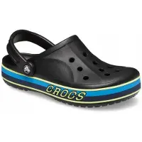 Crocs Unisex, Pantoffels, Kinderklompen BayBand Clog T zwart 208322 0C4 (23-24), (23, 24)