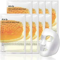 Abib Mild Zuur PH Sheet Masker Honing Pasvorm 10st Honing