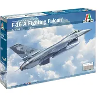 Wittmax Modelbouwpakket Vliegtuigen - 2786 F-16 A Fighting Falcon with NL Decals Plastic - 1:48 - Modelbouw