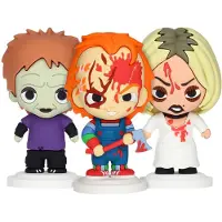 SD Toys Child'S Play 3 Inch Pokis Mini Figuren Set | 3-Piece Chucky Familie