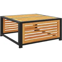 vidaXL Tuintafel 68x68x30 cm massief acaciahout