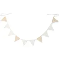 Little Dutch Slinger met vlaggetjes - Beige - Newborn Naturals - Little Goose