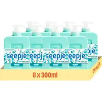 Seepje Handzeep Eucalyptus en Rozemarijn - 8 x 300 ml - Voordeelverpakking
