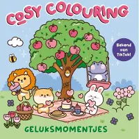 Witte Leeuw Cosy Colouring - Geluksmomentjes (Paperback)