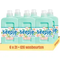 Seepje 6x Wasmiddel Wol & Fijn Vrolijke Lotus 945 ml