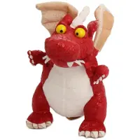 Sonstige Verlage ROTB - Draak, ongeveer 27 cm groot - Pluche knuffel