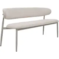 Giga Meubel Eetkamerbank Alexia Beige/Beige 200cm