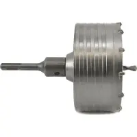 AWTOOLS Boort - - AW43422 - Betonnen kroon SDS+ - 120x100mm - Tandjes van carbide