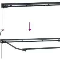 vidaXL Uitschuifbare luifel Zand 3 x 2,5 m Polyester en Aluminium