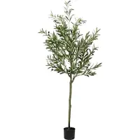 vidaXL Kunstolijfboom 700 blaadjes 165 cm groen