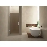 Wiesbaden Glas voor nisdeur less 80x200 cm 8 mm nano vintage brons glas