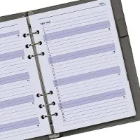 Kalpa 6206-27 210 x 144 mm A5 Dagboekbijlagen 1 Week per 2 Paginas EN DE FR NL 2027
