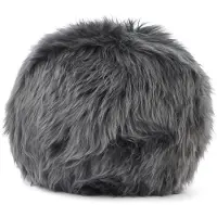 Natures Collection Sheepskin House - Angeliet Kussen - Rond - Langharige Schapenvacht - D35cm