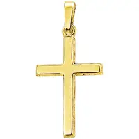 The Jewelry Collection Gouden kruisje hanger 4005210