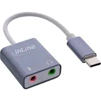 InLine audio geluidsadapter, USB-C kabel