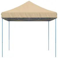 vidaXL Partytent inklapbaar pop-up 440x292x315 cm beige