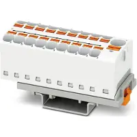 Phoenix Contact 3273648 Verdeelblok Push-In-klem Wit 8 stuk(s)