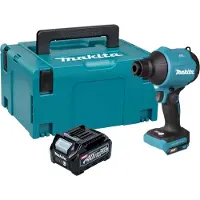 Makita AS 001 GD101 accublazer 40 V max. borstelloos + 1x accu 2,5 Ah + Makpac - zonder oplader
