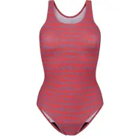 Moodies Undies menstruatie badpak medium/heavy rood Meisjes Nylon All over print - maat 164-170