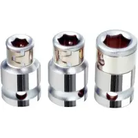 Ks Tools 918.3984, Doppen, 1 kop, Chroomvanadiumstaal, DIN 3120, ISO 1174, 30 mm, 30 g