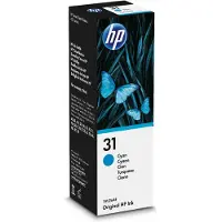 HP 31 Inktflesje Cyaan