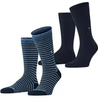 Burlington Sokken marine / lichtblauw