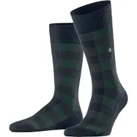 Burlington Sokken met labeldetail, model 'Buffalo'