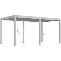 Orion Comfort - terrasoverkapping - 300 x 530 cm - wit
