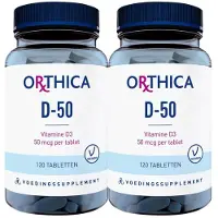 Orthica 2x D-50 120 tabletten