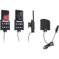 Brodit houder geschikt voor Samsung Galaxy S20/S21 Ultra Actieve houder met 12V USB plug