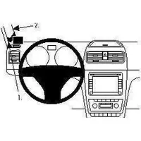 Brodit ProClip houder geschikt voor Skoda Yeti 2010-2017 Left mount