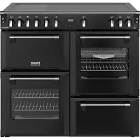 Stoves Richmond 100 Ei DX RTY fornuis 5-pits inductie fornuizen - kleur dubbele oven zuinig energieklasse A - 100 cm breed inductiefornuis