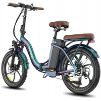 Fafrees F20+ Pro Opvouwbare Elektrische Fiets – 36V 25Ah Accu, 120km Bereik, 7-Speed Shimano, 20"x3.0" Banden – Groen