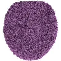 vidaXL Antislip Badmat Set 3 st Paars 50 x 80 cm PP