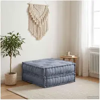 vidaXL Modulebankeenheid Stof Grijs 70 x 70 x 36 cm