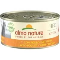 Almo Nature 24x HFC Kattenvoer Nat Kitten Kip 70 gr