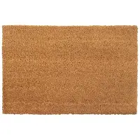 vidaXL Deurmat 50x80 cm getufte kokosvezel naturel