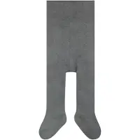 Falke Family dun eenkleurig katoen panty baby grijs - maat 50-56
