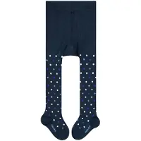 Falke Little Dot slijtvast huidvriendelijk katoen panty baby blauw - maat 80-92